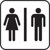 Toilettensymbol männlich weiblich