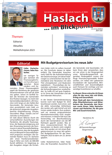 Gemeindezeitung Dez. 22